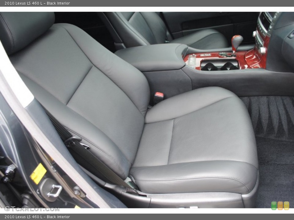 Black Interior Front Seat for the 2010 Lexus LS 460 L #80553403