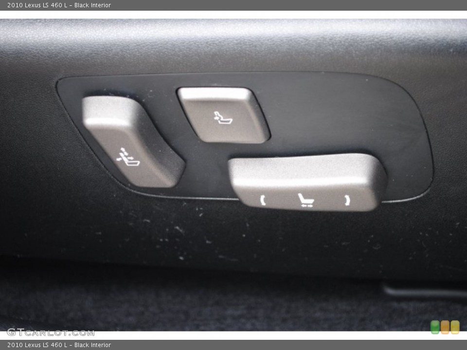 Black Interior Controls for the 2010 Lexus LS 460 L #80553435