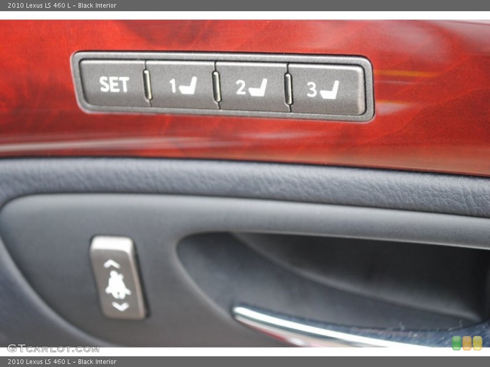 Black Interior Controls for the 2010 Lexus LS 460 L #80553482