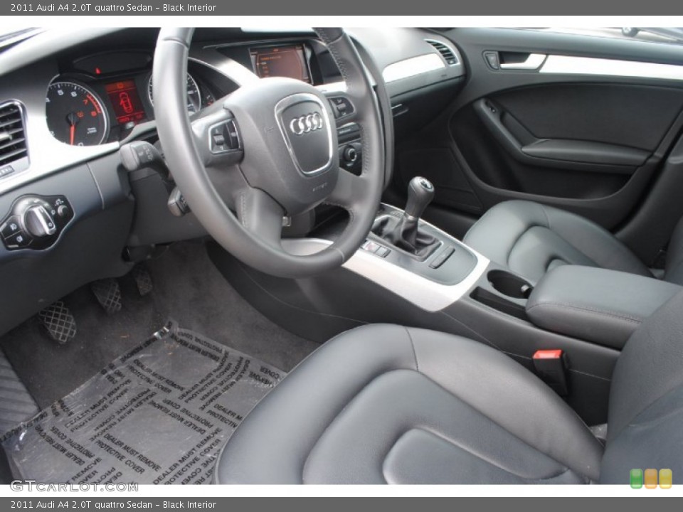 Black Interior Photo for the 2011 Audi A4 2.0T quattro Sedan #80553912