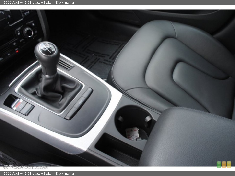Black Interior Transmission for the 2011 Audi A4 2.0T quattro Sedan #80554027