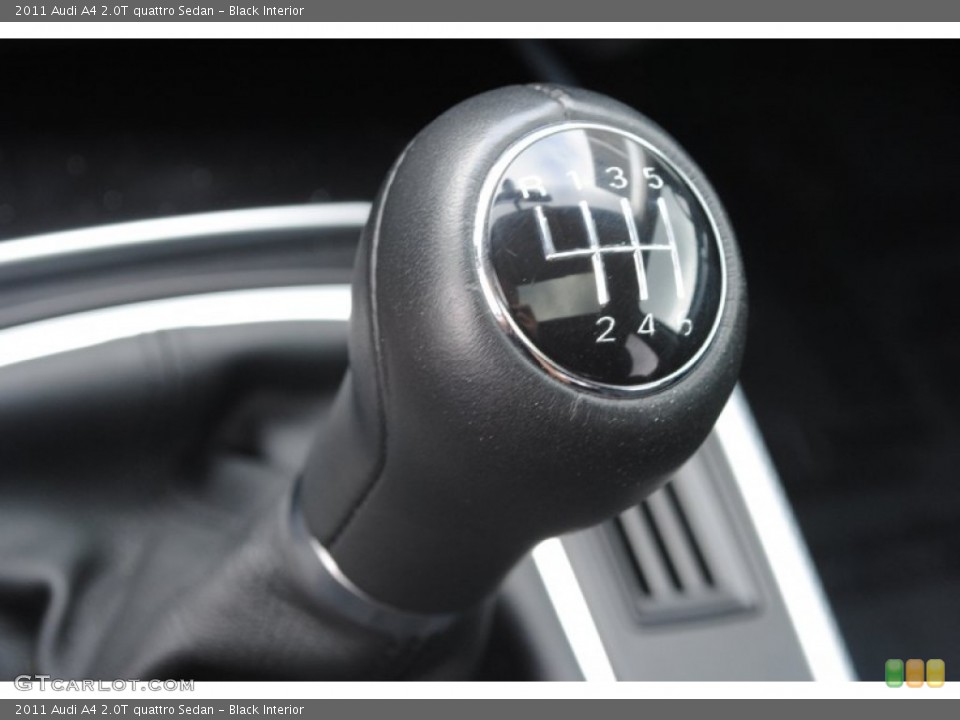 Black Interior Transmission for the 2011 Audi A4 2.0T quattro Sedan #80554168