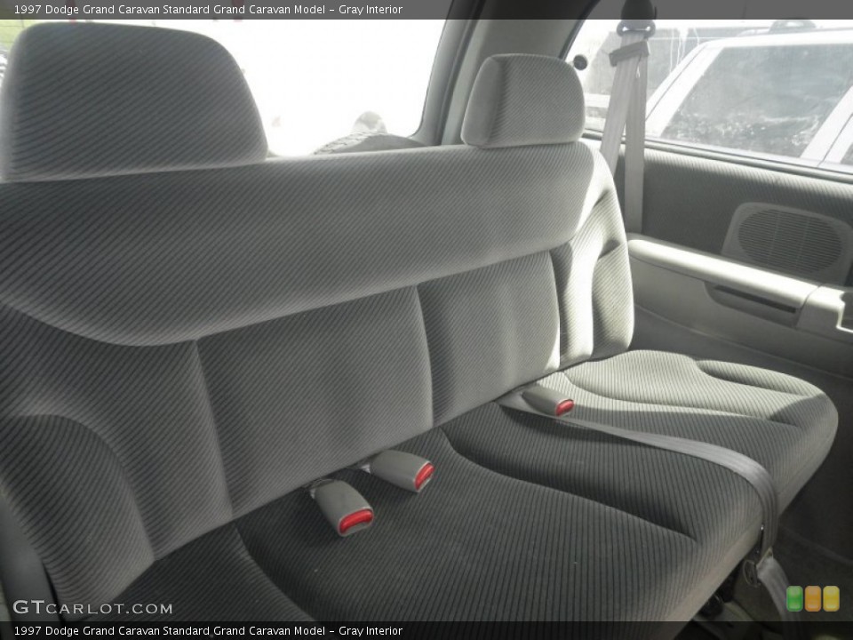 Gray Interior Rear Seat for the 1997 Dodge Grand Caravan  #80554480