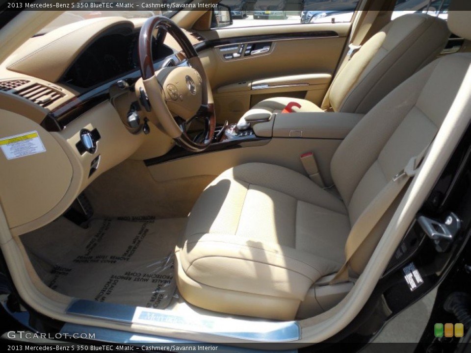 Cashmere/Savanna Interior Photo for the 2013 Mercedes-Benz S 350 BlueTEC 4Matic #80555095