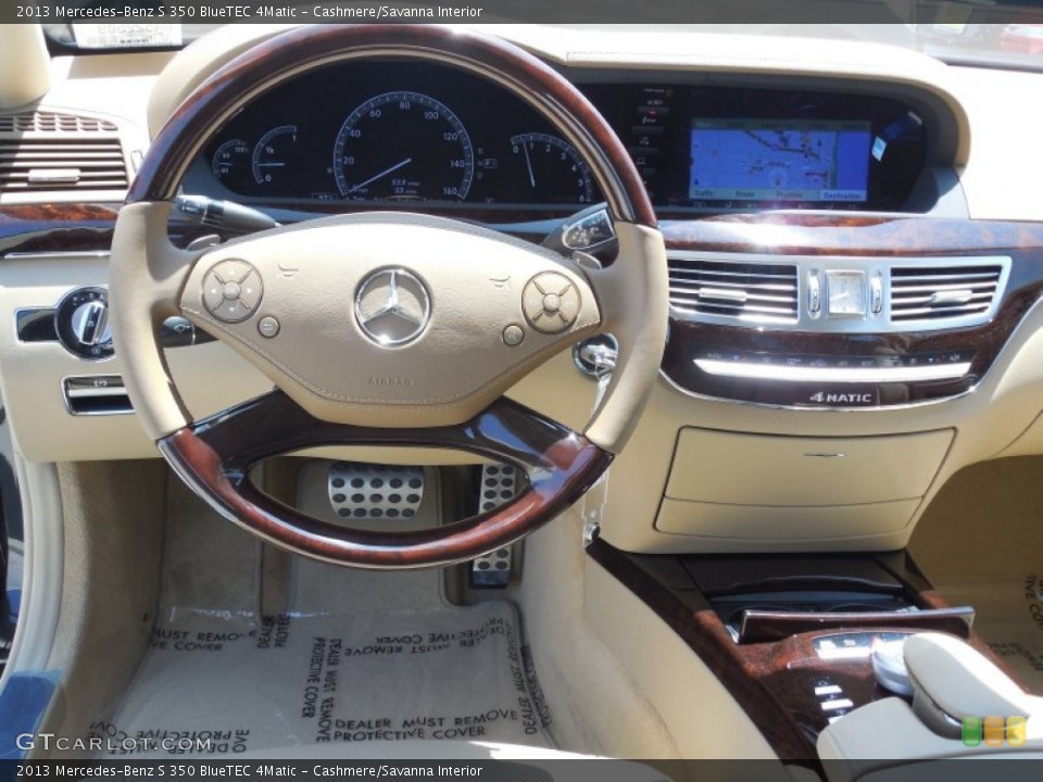 Cashmere/Savanna Interior Dashboard for the 2013 Mercedes-Benz S 350 BlueTEC 4Matic #80555137