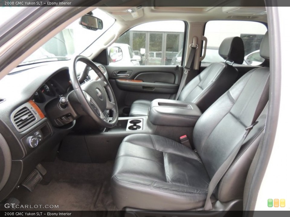 Ebony Interior Photo for the 2008 GMC Yukon SLT #80559302