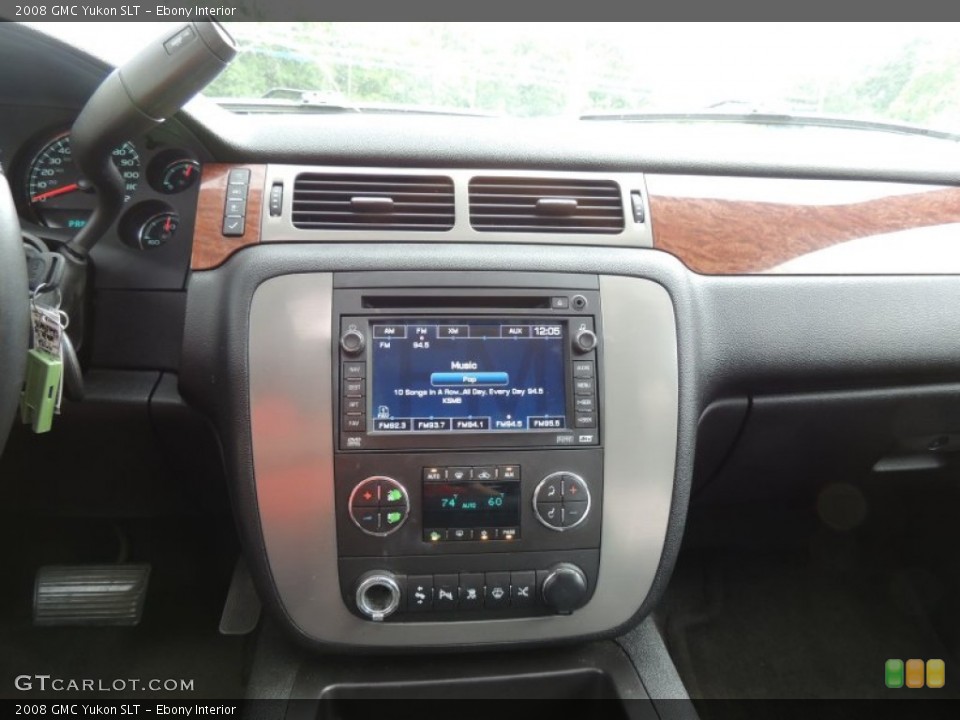 Ebony Interior Controls for the 2008 GMC Yukon SLT #80559504