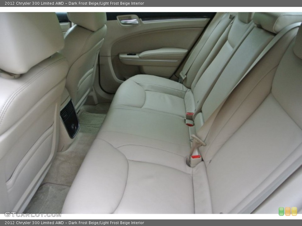 Dark Frost Beige/Light Frost Beige Interior Rear Seat for the 2012 Chrysler 300 Limited AWD #80560378