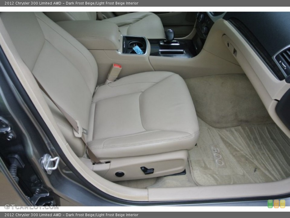 Dark Frost Beige/Light Frost Beige Interior Front Seat for the 2012 Chrysler 300 Limited AWD #80560426