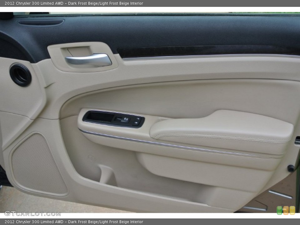 Dark Frost Beige/Light Frost Beige Interior Door Panel for the 2012 Chrysler 300 Limited AWD #80560462