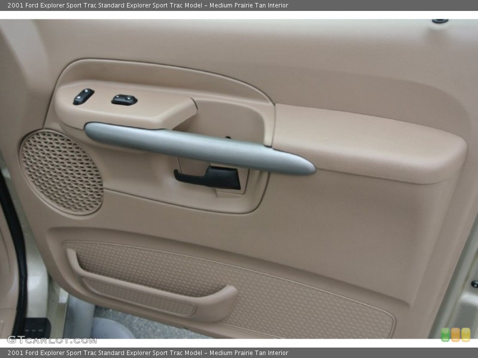 Medium Prairie Tan Interior Door Panel for the 2001 Ford Explorer Sport Trac  #80562317