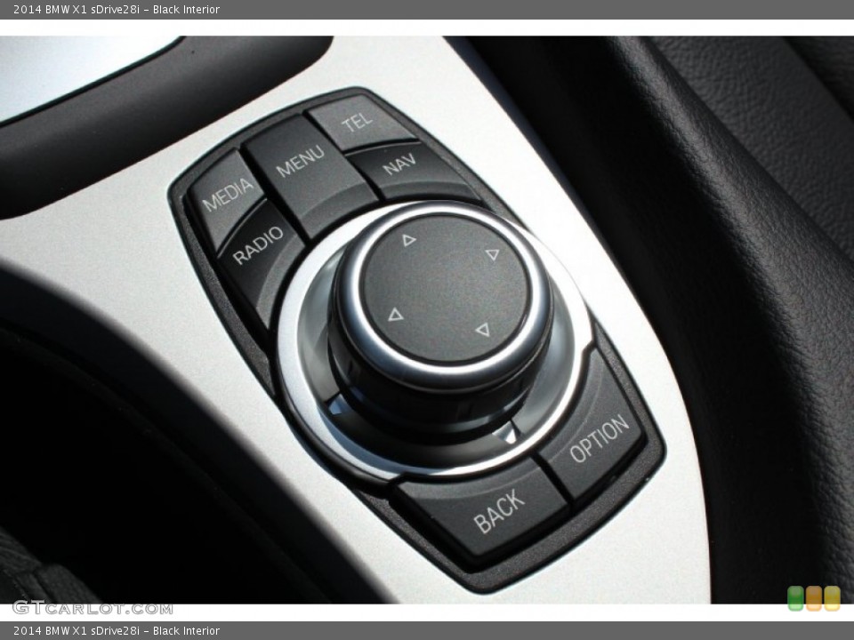Black Interior Controls for the 2014 BMW X1 sDrive28i #80565853