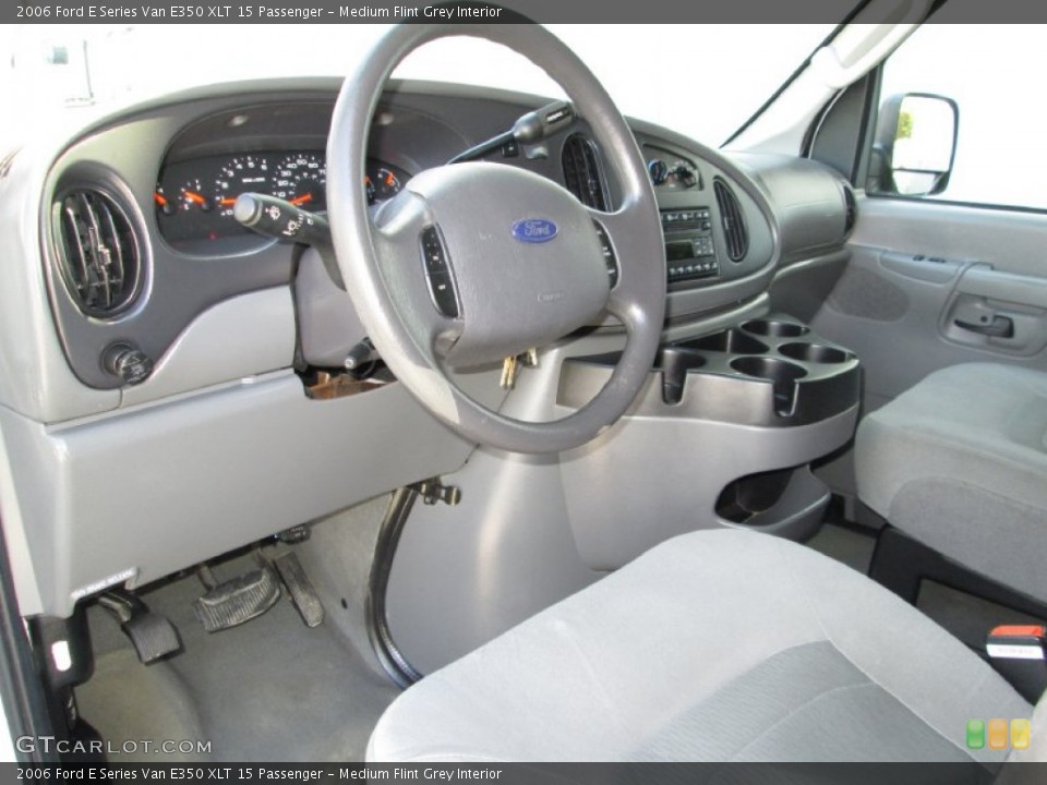Medium Flint Grey 2006 Ford E Series Van Interiors