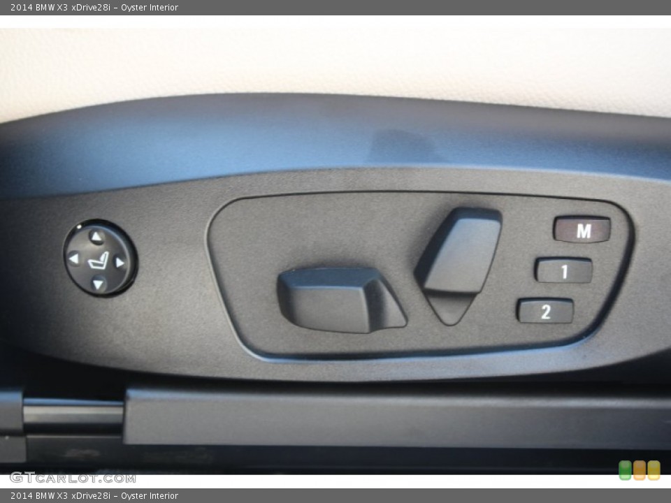 Oyster Interior Controls for the 2014 BMW X3 xDrive28i #80566816