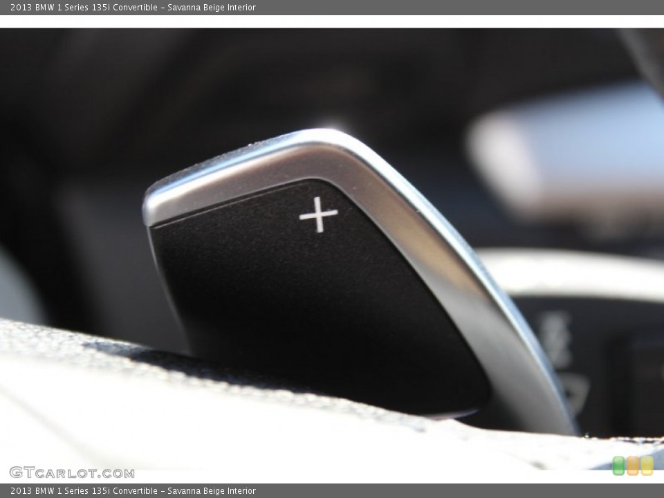 Savanna Beige Interior Controls for the 2013 BMW 1 Series 135i Convertible #80569852