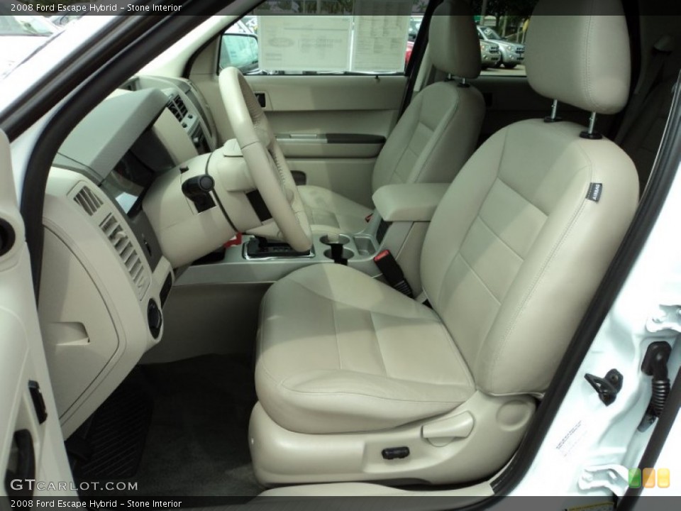 Stone Interior Photo for the 2008 Ford Escape Hybrid #80570041