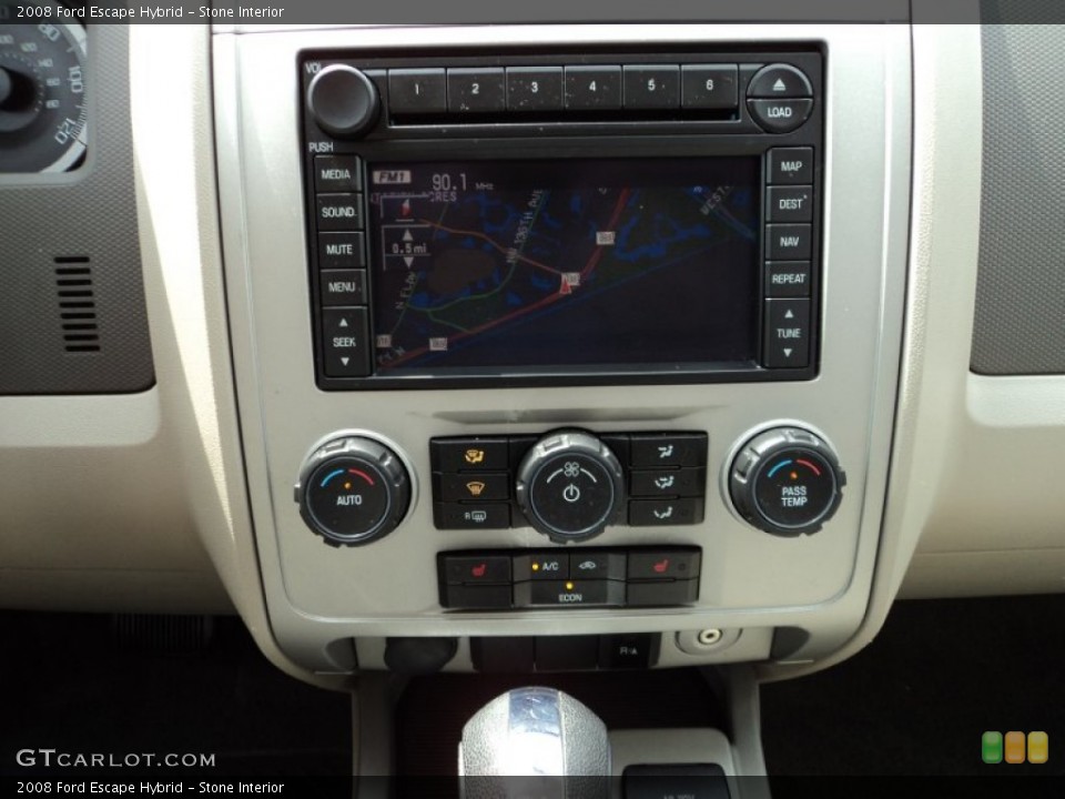 Stone Interior Controls for the 2008 Ford Escape Hybrid #80570195