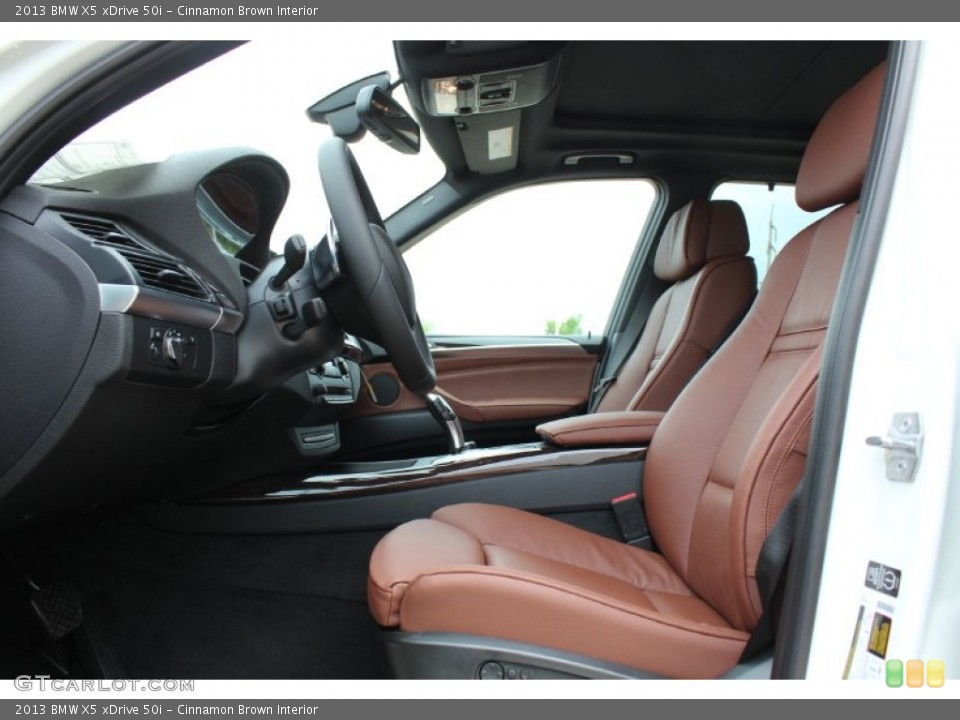 Cinnamon Brown Interior Photo for the 2013 BMW X5 xDrive 50i #80572553