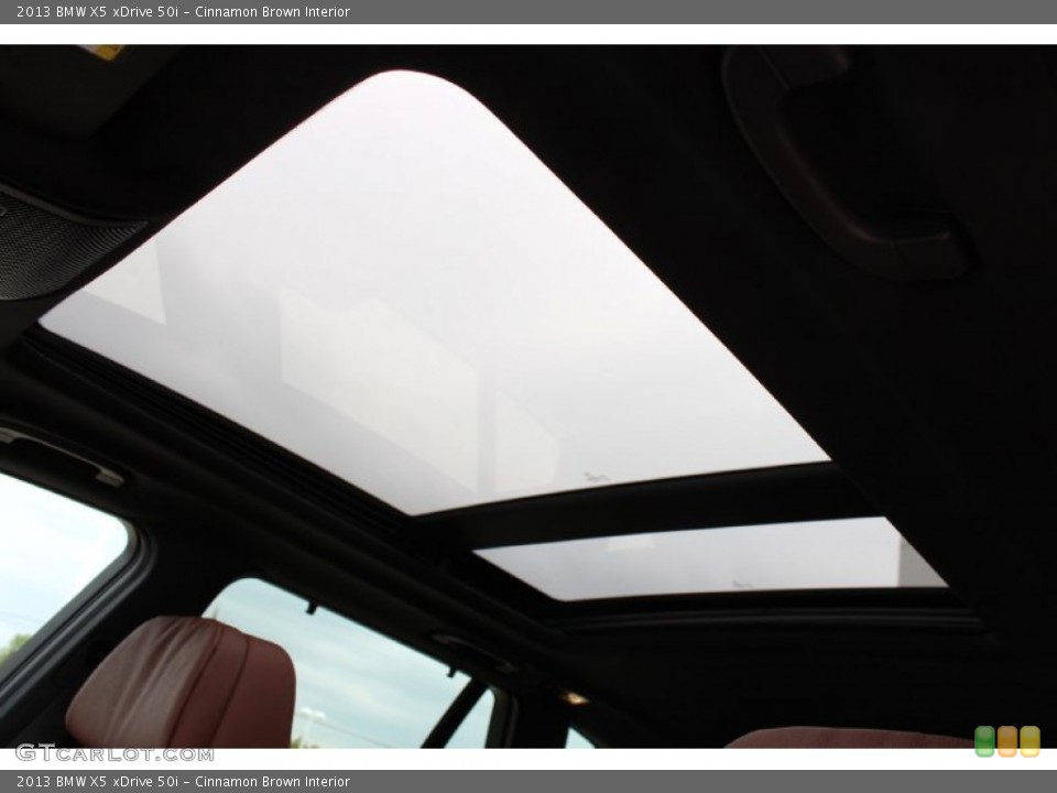 Cinnamon Brown Interior Sunroof for the 2013 BMW X5 xDrive 50i #80572744