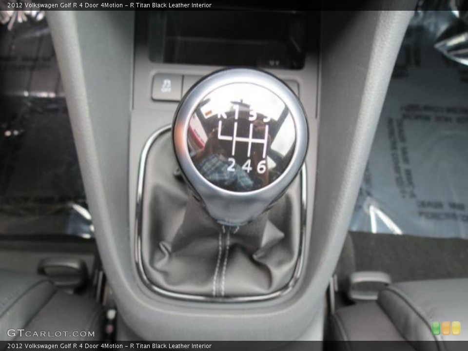 R Titan Black Leather Interior Transmission for the 2012 Volkswagen Golf R 4 Door 4Motion #80572766