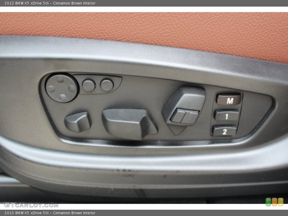 Cinnamon Brown Interior Controls for the 2013 BMW X5 xDrive 50i #80573083