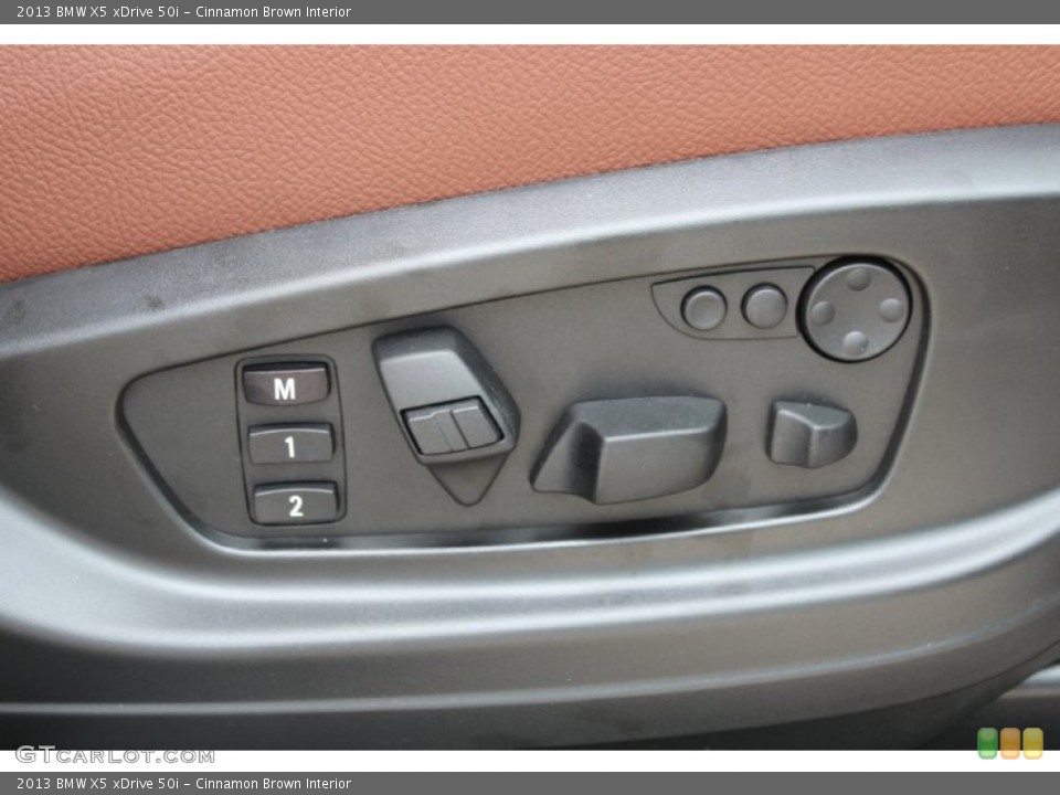 Cinnamon Brown Interior Controls for the 2013 BMW X5 xDrive 50i #80573107