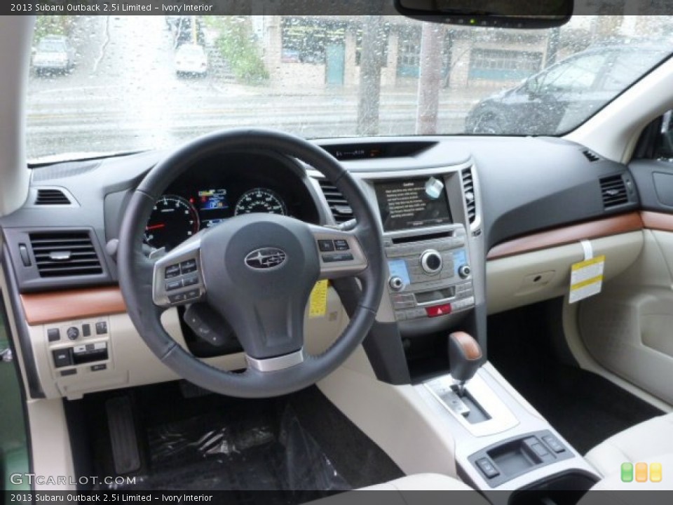 Ivory Interior Dashboard for the 2013 Subaru Outback 2.5i Limited #80573394