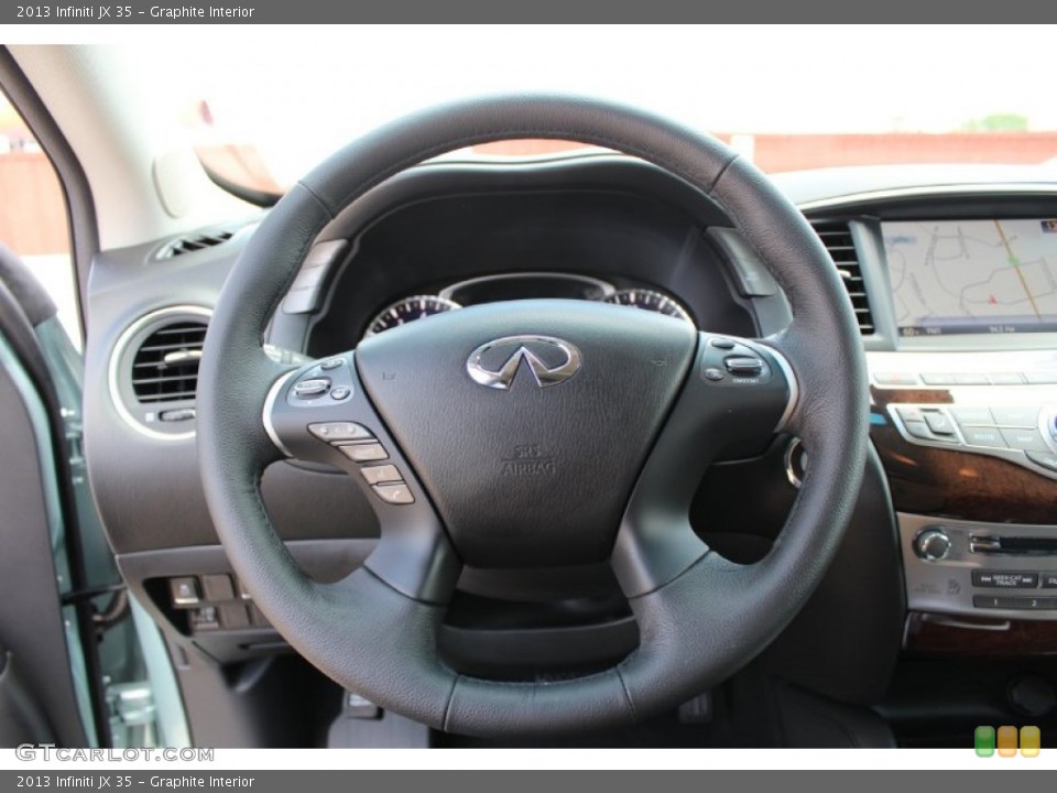 Graphite Interior Steering Wheel for the 2013 Infiniti JX 35 #80575228