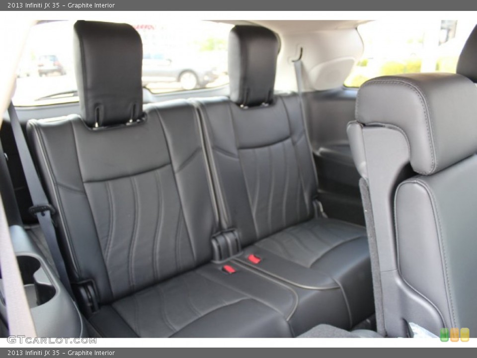 Graphite Interior Rear Seat for the 2013 Infiniti JX 35 #80575443