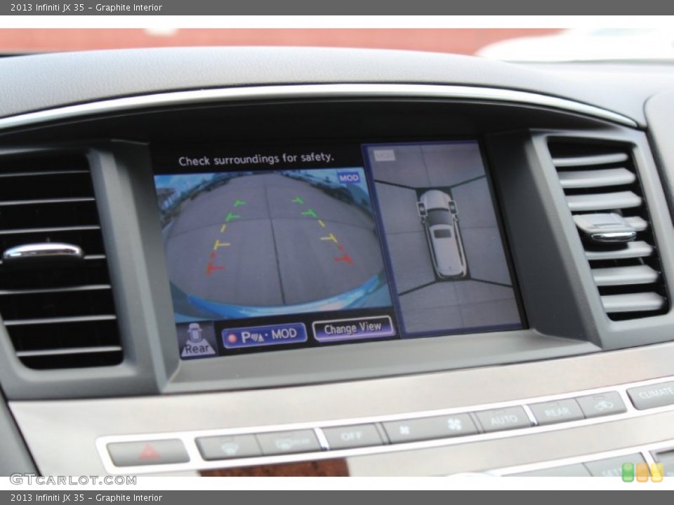 Graphite Interior Controls for the 2013 Infiniti JX 35 #80575585