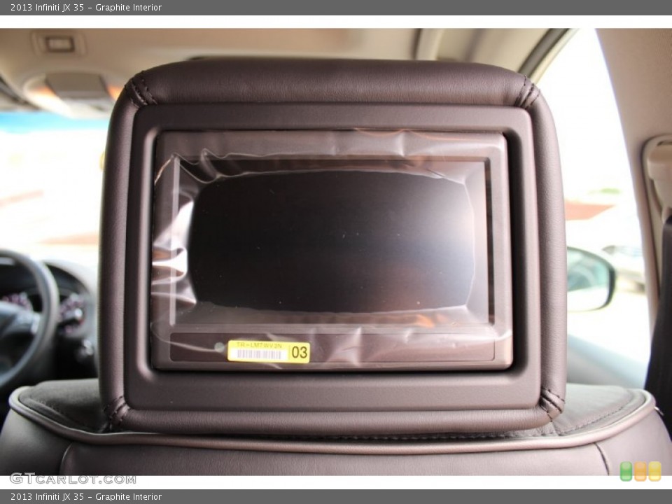Graphite Interior Entertainment System for the 2013 Infiniti JX 35 #80575630