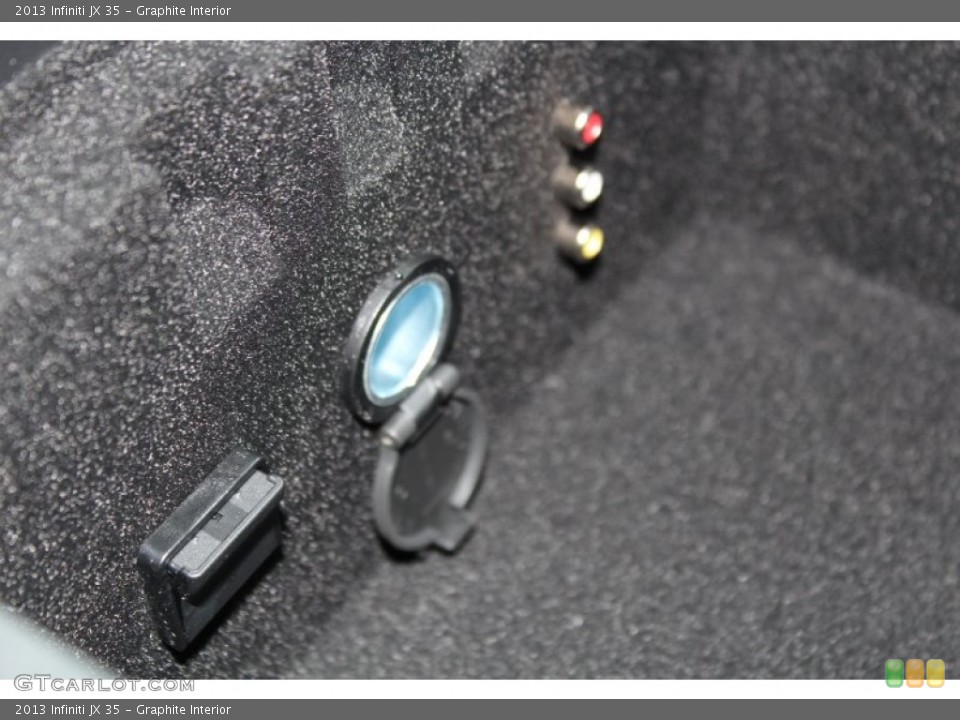 Graphite Interior Controls for the 2013 Infiniti JX 35 #80575720