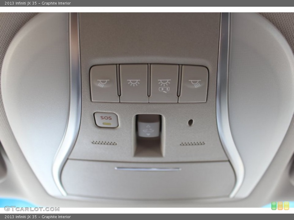 Graphite Interior Controls for the 2013 Infiniti JX 35 #80575735