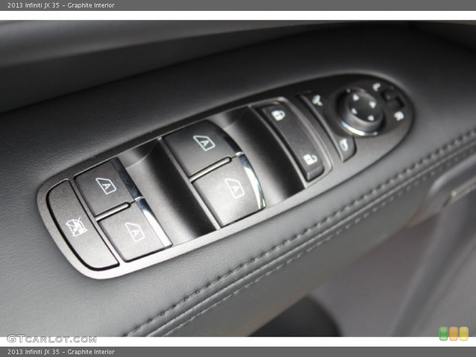 Graphite Interior Controls for the 2013 Infiniti JX 35 #80575776