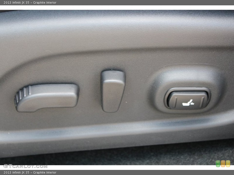Graphite Interior Controls for the 2013 Infiniti JX 35 #80575957