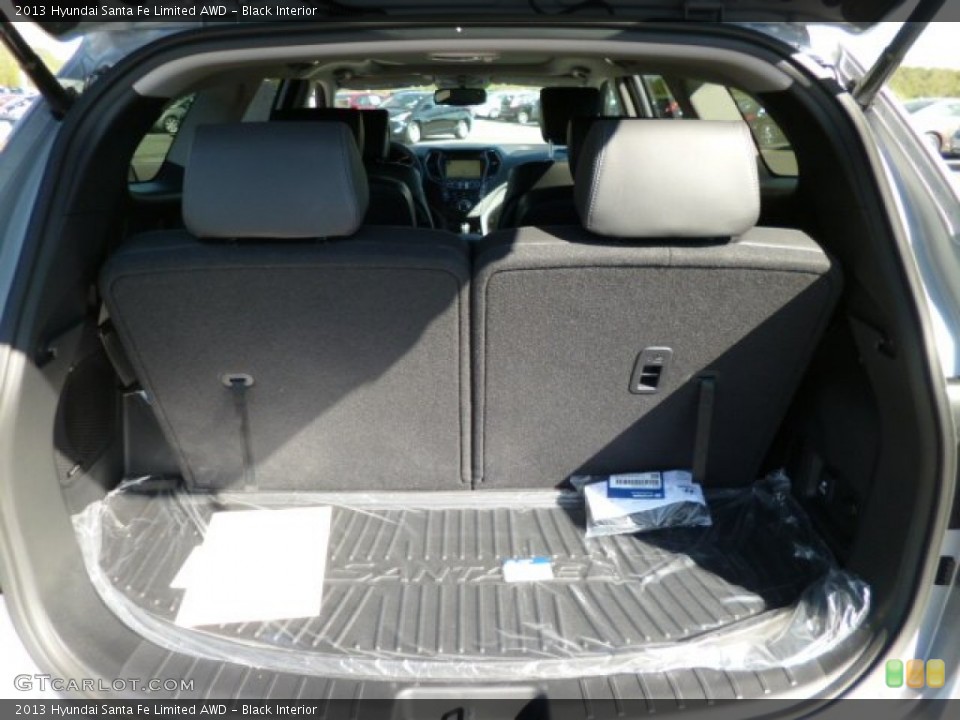 Black Interior Trunk for the 2013 Hyundai Santa Fe Limited AWD #80577019