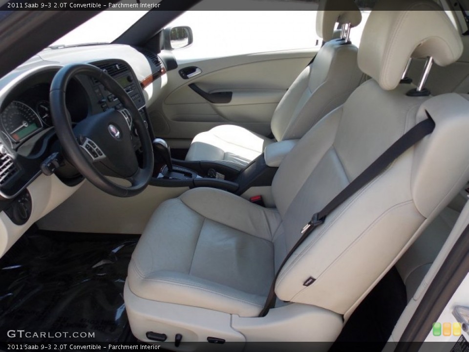 Parchment Interior Photo for the 2011 Saab 9-3 2.0T Convertible #80580104