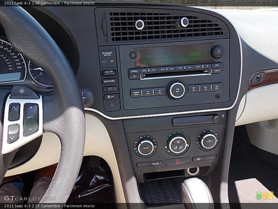 Parchment Interior Controls for the 2011 Saab 9-3 2.0T Convertible #80580415