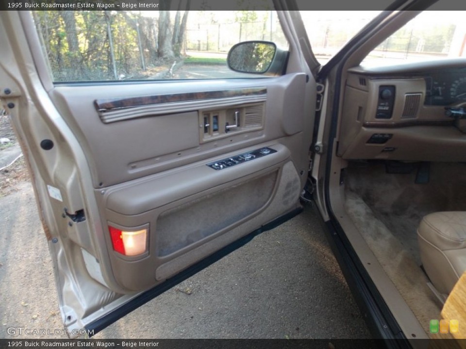 Beige Interior Door Panel for the 1995 Buick Roadmaster Estate Wagon #80580714