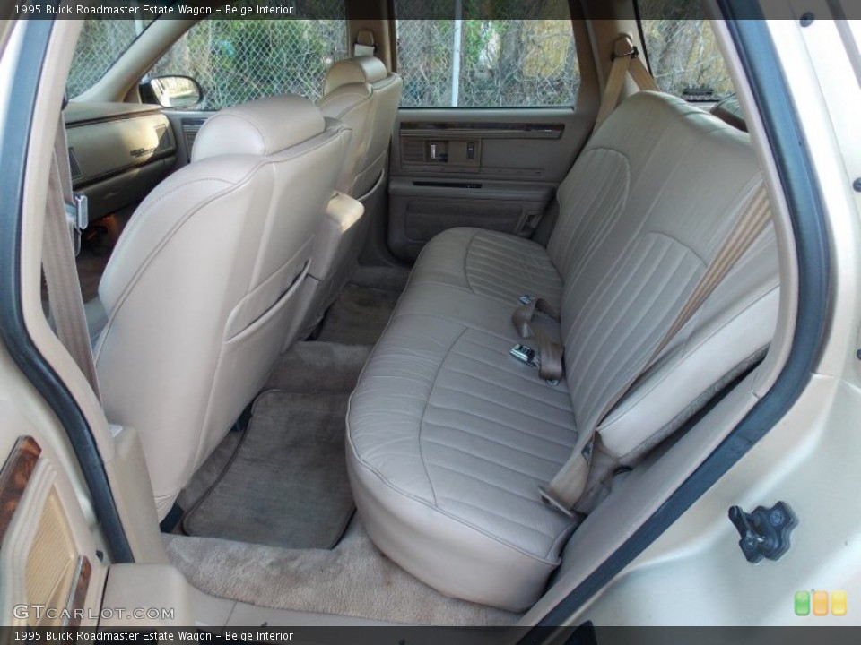 Beige Interior Rear Seat for the 1995 Buick Roadmaster Estate Wagon #80580906