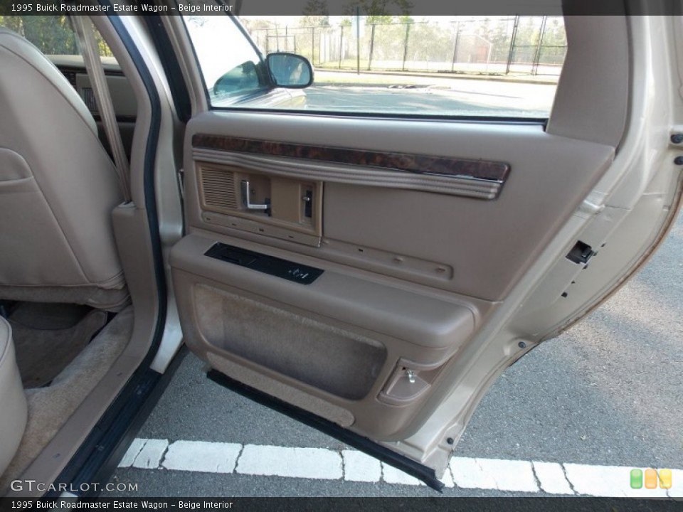 Beige Interior Door Panel for the 1995 Buick Roadmaster Estate Wagon #80581027
