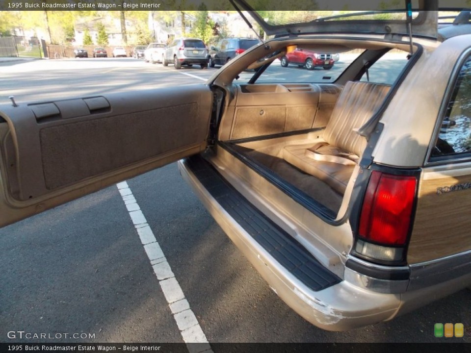 Beige Interior Rear Seat for the 1995 Buick Roadmaster Estate Wagon #80581135
