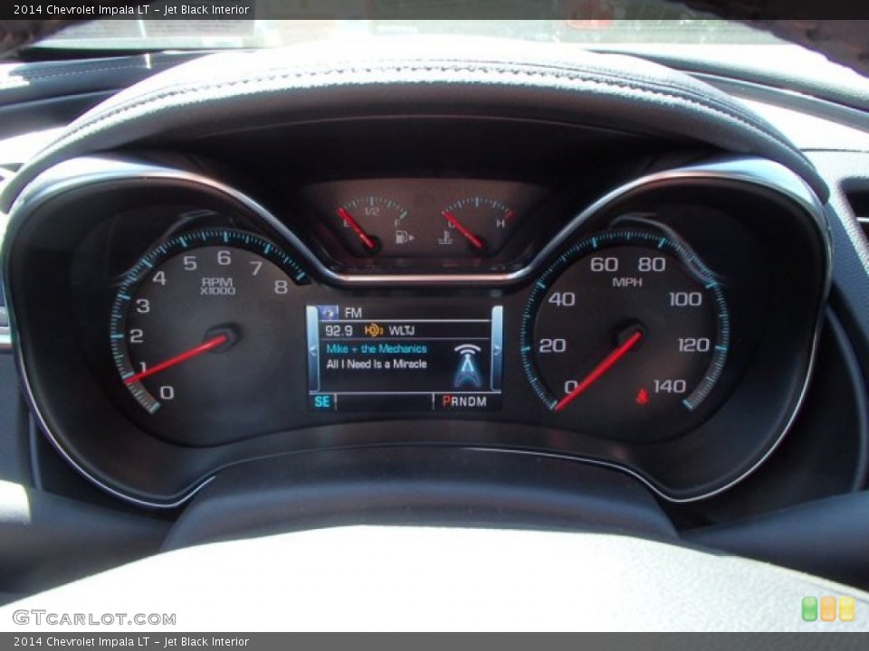 Jet Black Interior Gauges for the 2014 Chevrolet Impala LT #80582457