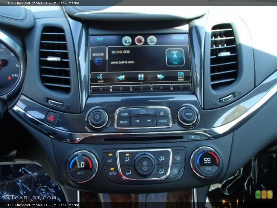 Jet Black Interior Controls for the 2014 Chevrolet Impala LT #80582809