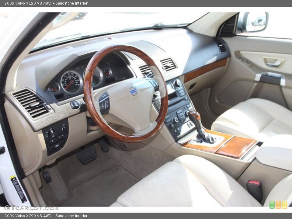 Sandstone Interior Photo for the 2009 Volvo XC90 V8 AWD #80584532