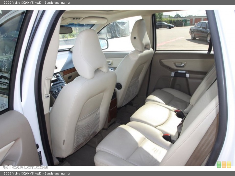Sandstone Interior Rear Seat for the 2009 Volvo XC90 V8 AWD #80584568