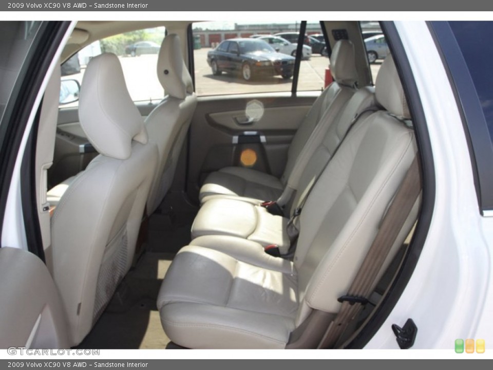 Sandstone Interior Rear Seat for the 2009 Volvo XC90 V8 AWD #80584604