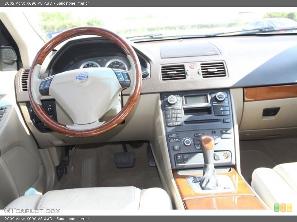 Sandstone Interior Dashboard for the 2009 Volvo XC90 V8 AWD #80584621
