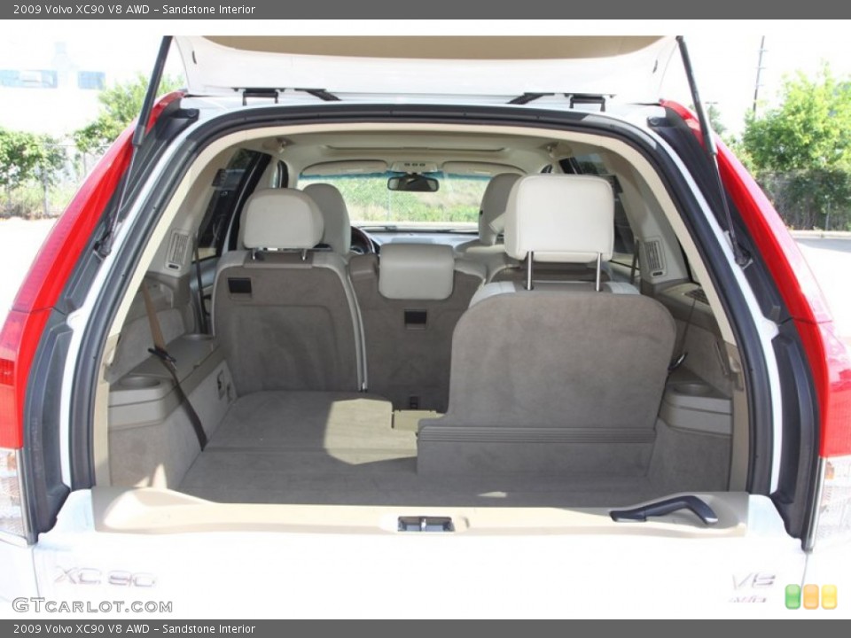 Sandstone Interior Trunk for the 2009 Volvo XC90 V8 AWD #80584663