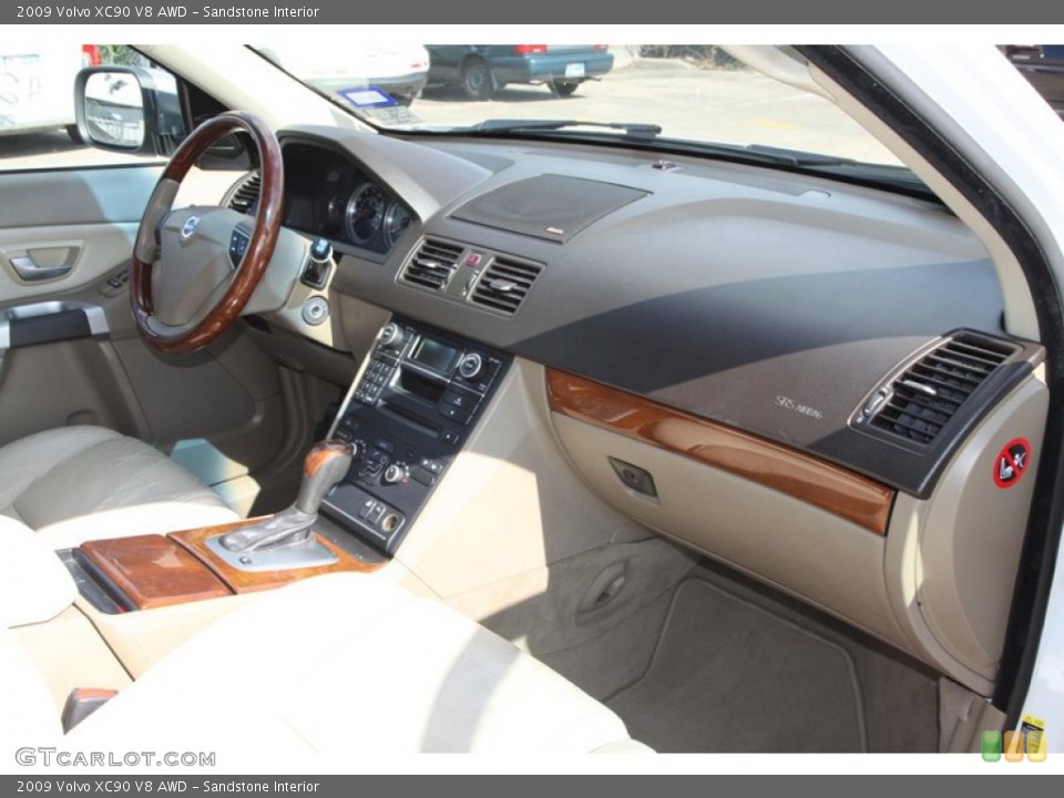 Sandstone Interior Dashboard for the 2009 Volvo XC90 V8 AWD #80584716